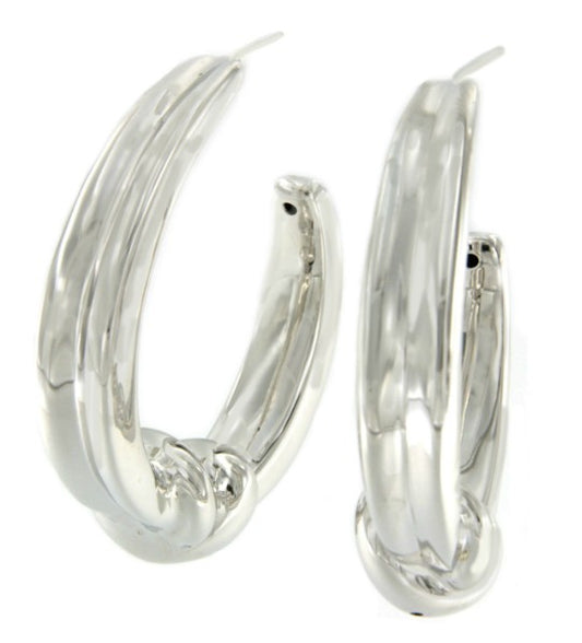 Argollas GASPÉ en plata o chapada en oro