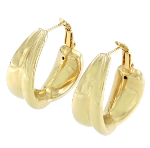 Argollas GUILLAM en plata o chapada en oro