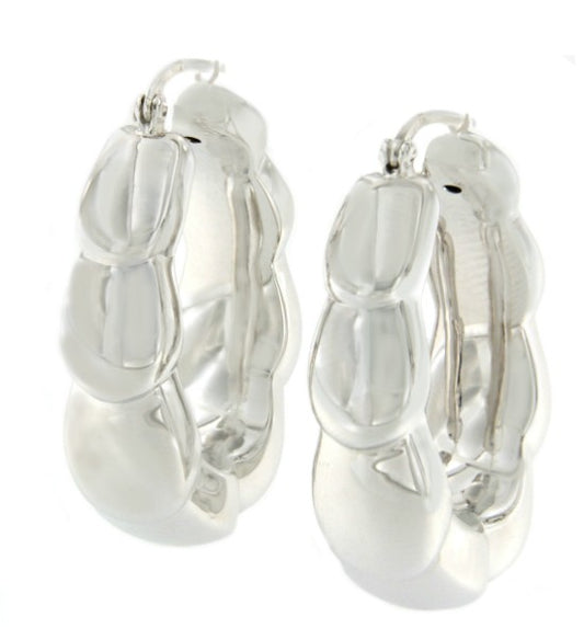 Argollas MASSET en plata o chapada en oro - Roman Joyero