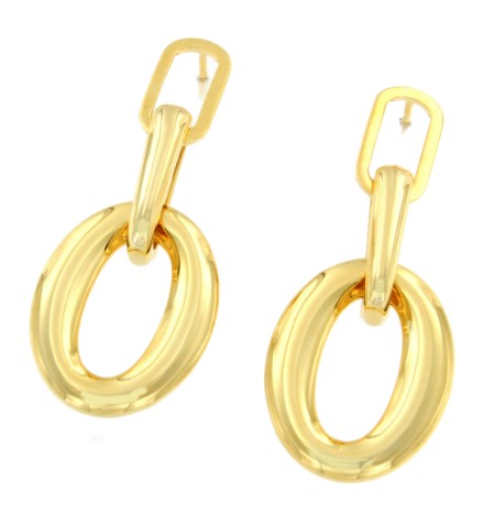 Pendientes YANGON de plata de primera ley