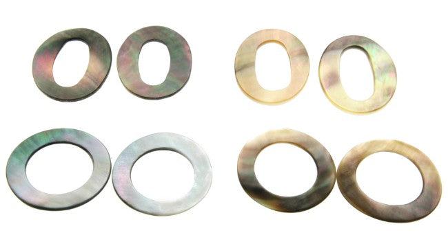 Pendientes YANGON de plata de primera ley