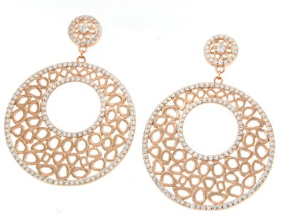 Pendientes de plata SUCRE con circonitas