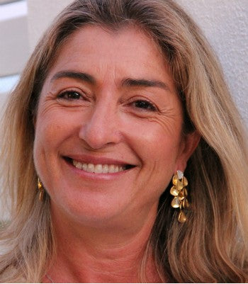 Pendientes de plata KENYATTA con circonitas