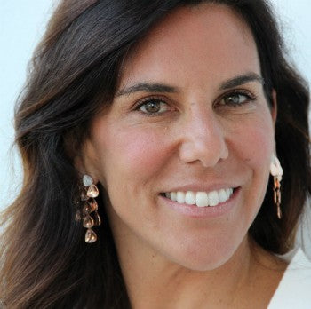 Pendientes de plata KENYATTA con circonitas