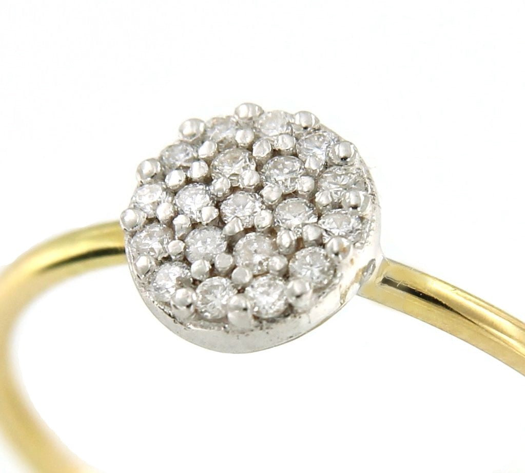 Alianza de oro amarillo AYDAN con diamantes - Roman Joyero