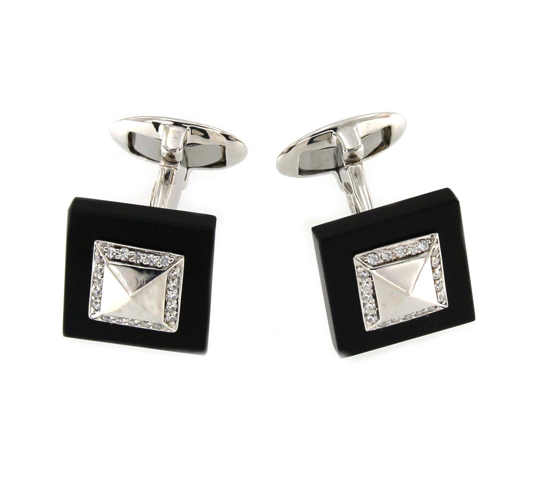 Gemelos de plata desmontables YAFAR con circonitas