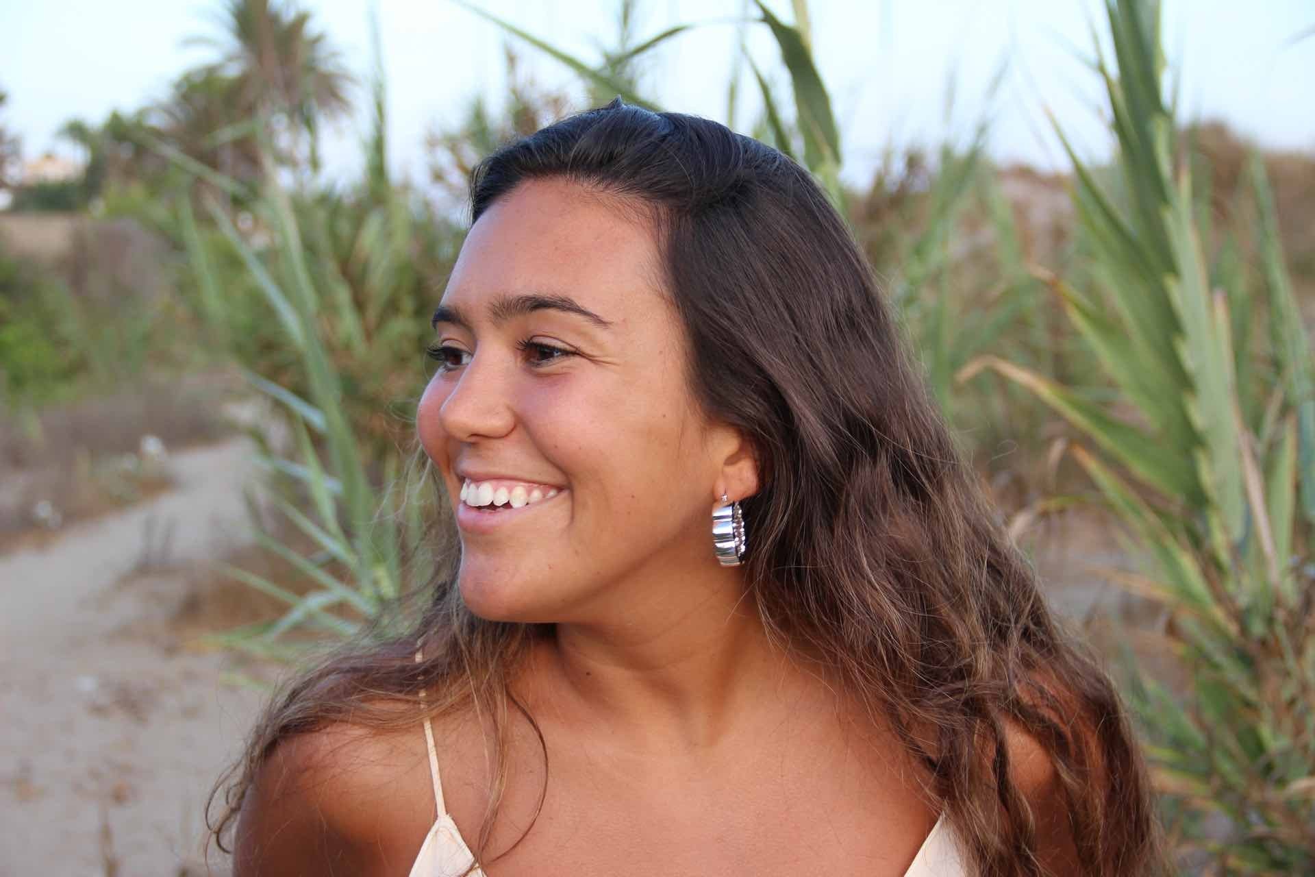 Argollas TERRACE en plata o chapada en oro - Roman Joyero