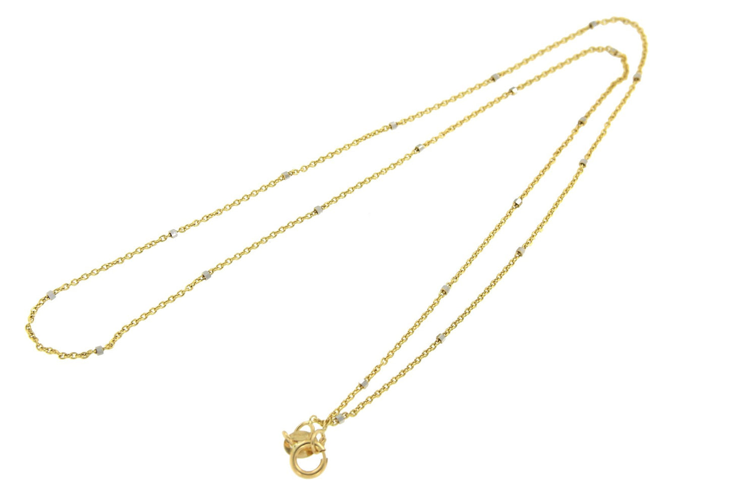 Gargantilla EMINE en oro amarillo y oro blanco de 18 kilates - Roman Joyero