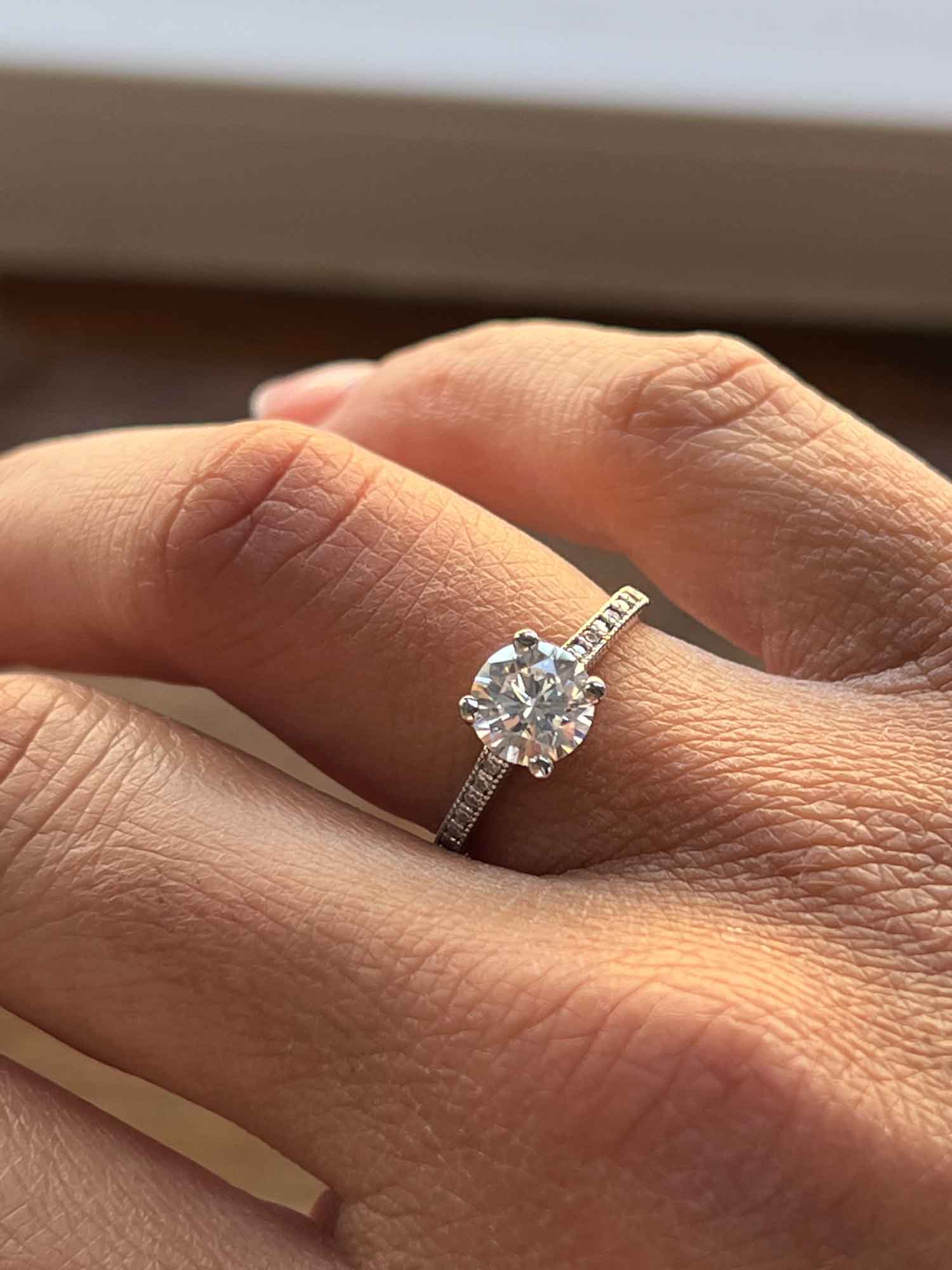 RUSSOLO, solitario de plata de ley con circonitas - Roman Joyero