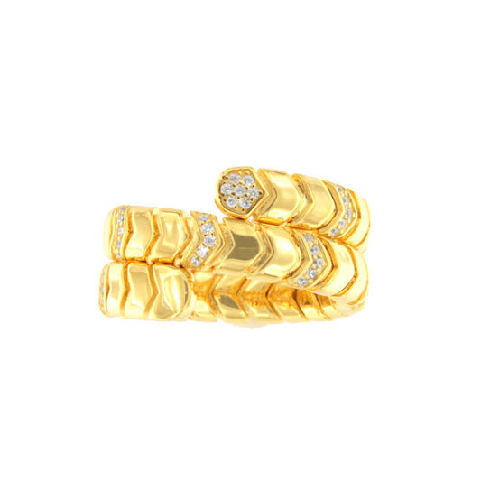 Anillo VELA plata 1ª ley bañada oro 18 ktes