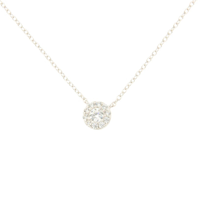 Gargantilla SABA de plata ley / baño de oro 18 ktes con circonitas