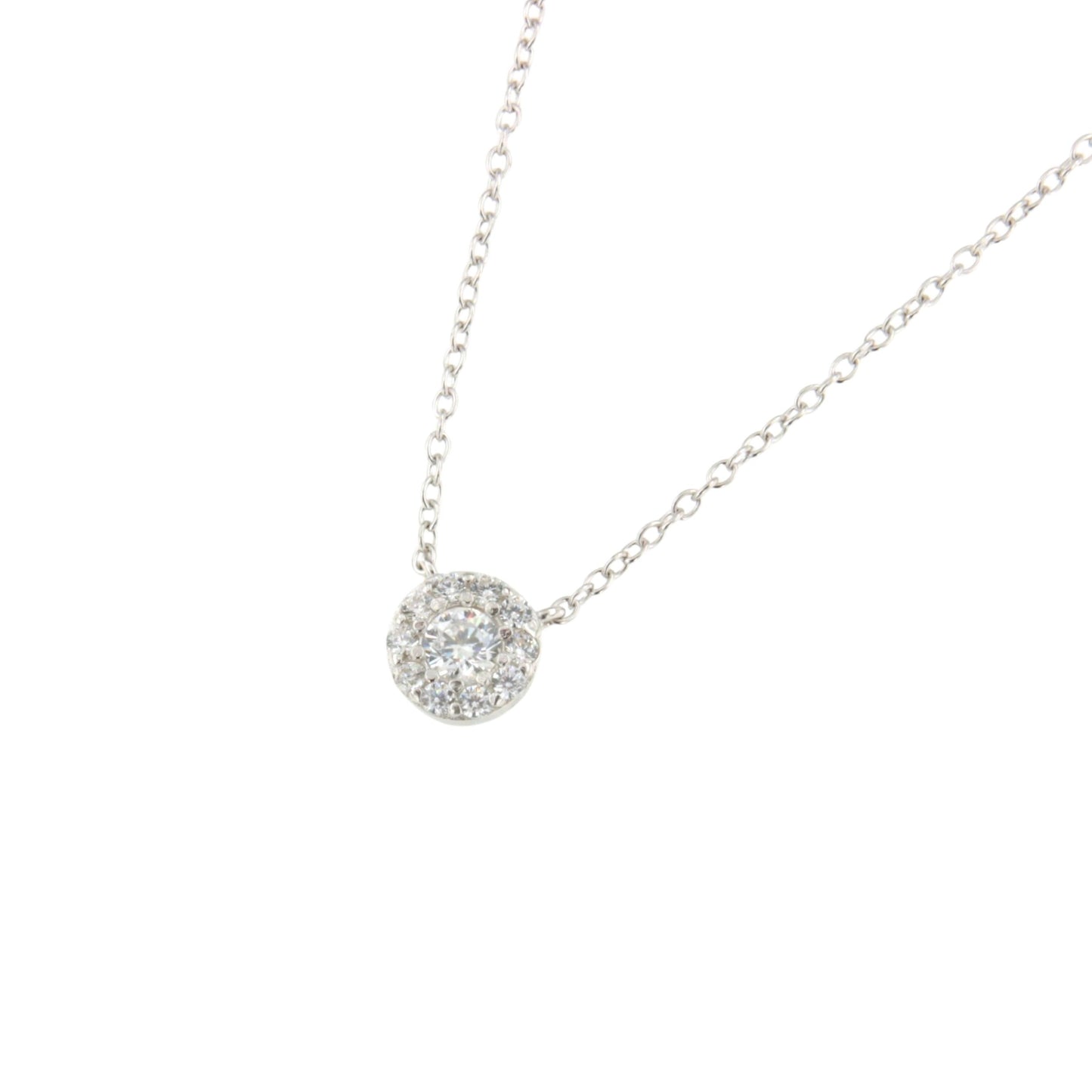 Gargantilla SABA de plata ley / baño de oro 18 ktes con circonitas
