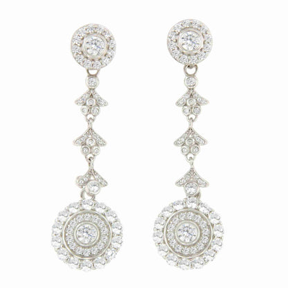 Alargador VARADERO hojas de plata de ley y circonitas