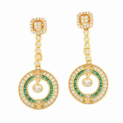 Colgantes LEVISA art decó, para pendientes desmontables en distintos colores