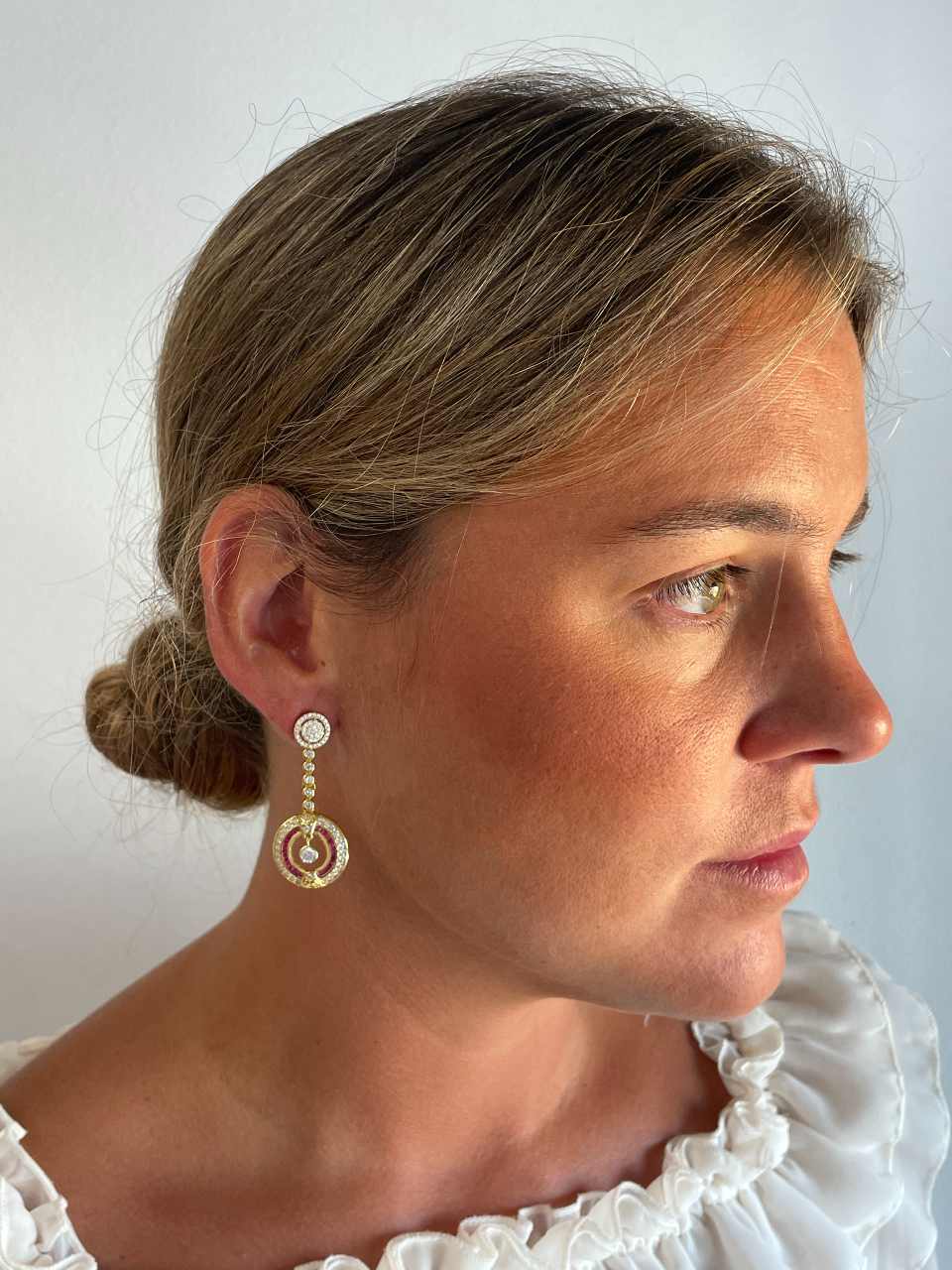 Colgantes LEVISA art decó, para pendientes desmontables en distintos colores