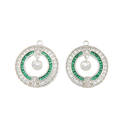 Colgantes LEVISA art decó, para pendientes desmontables en distintos colores