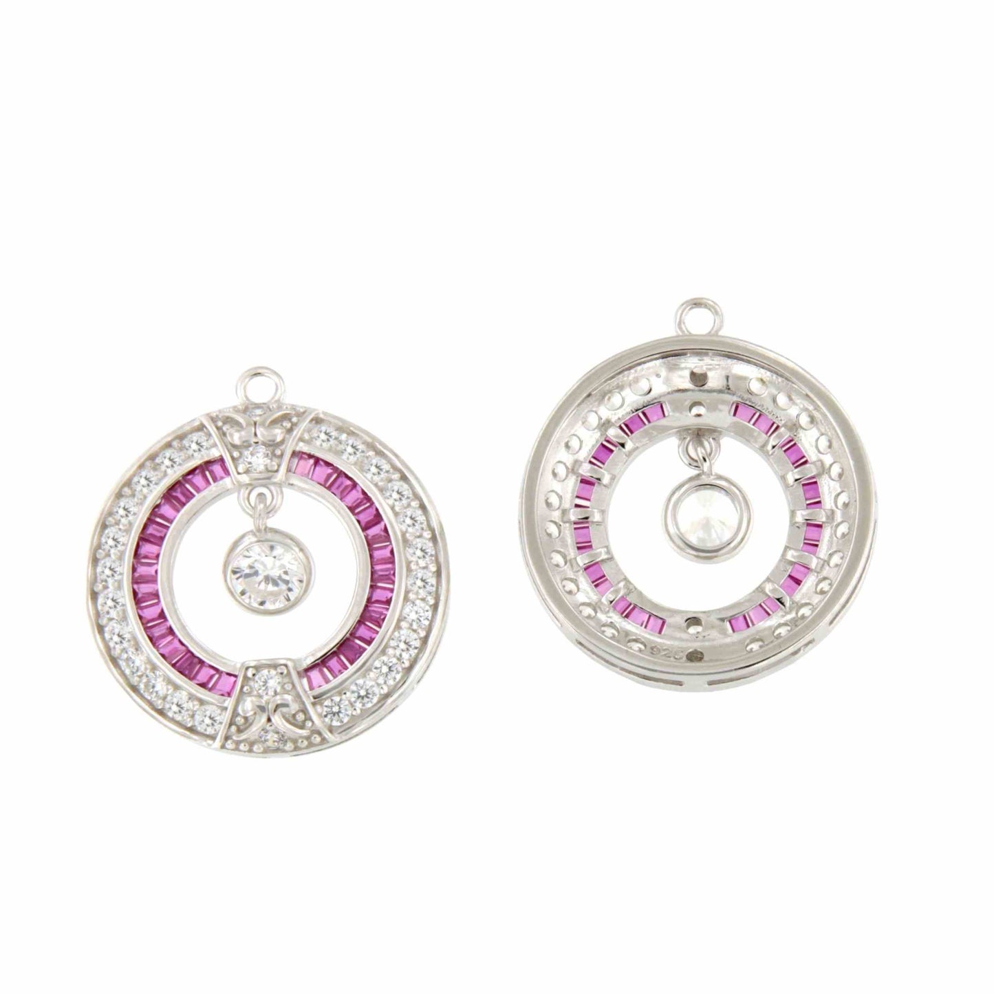 Colgantes LEVISA art decó, para pendientes desmontables en distintos colores