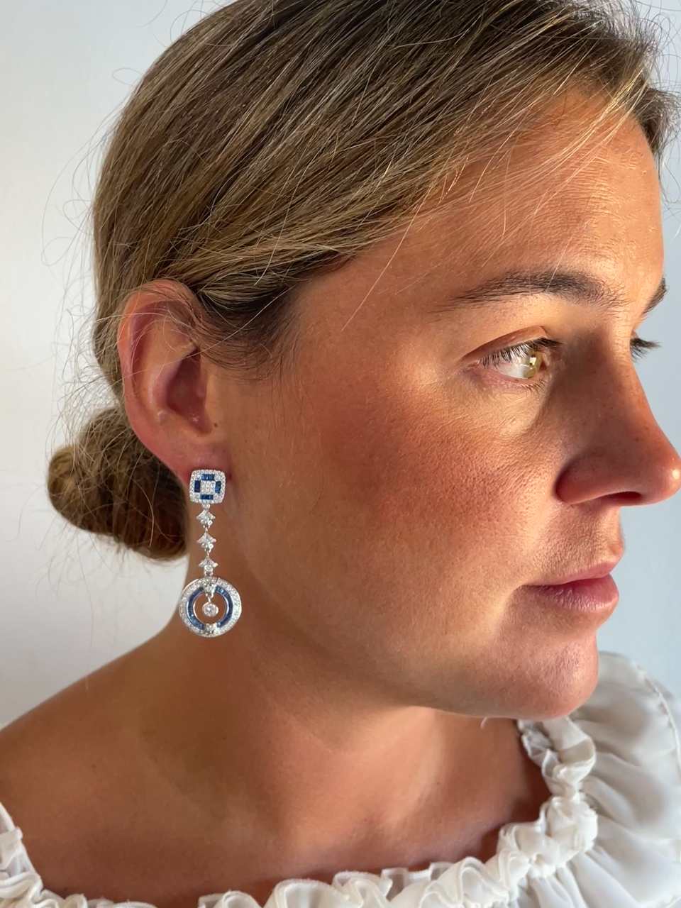 Colgantes LEVISA art decó, para pendientes desmontables en distintos colores