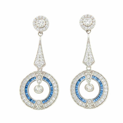 Colgantes LEVISA art decó, para pendientes desmontables en distintos colores