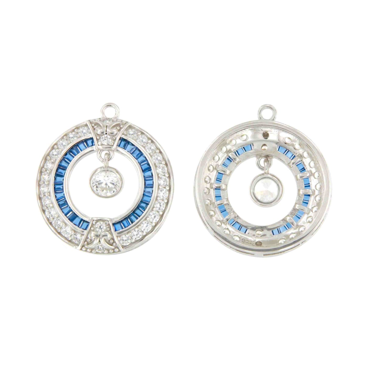 Colgantes LEVISA art decó, para pendientes desmontables en distintos colores