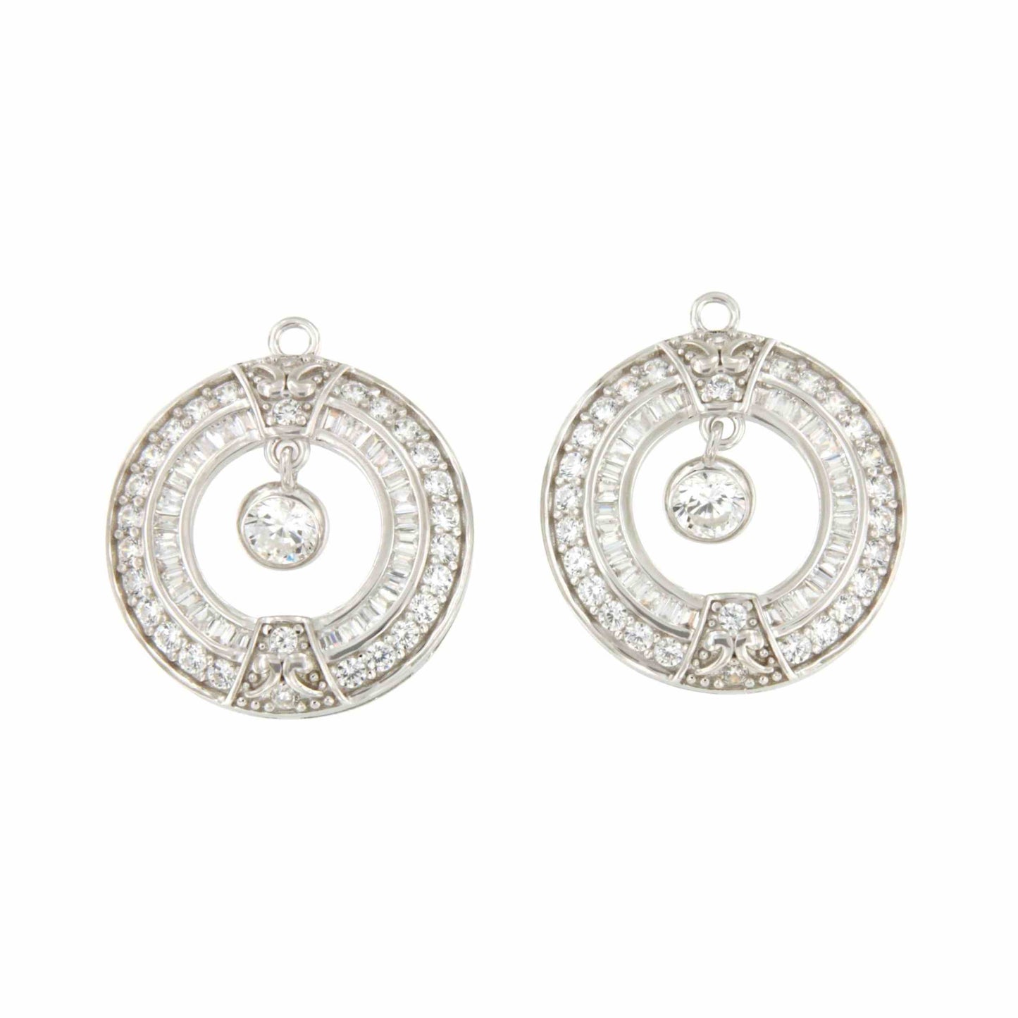 Colgantes LEVISA art decó, para pendientes desmontables en distintos colores