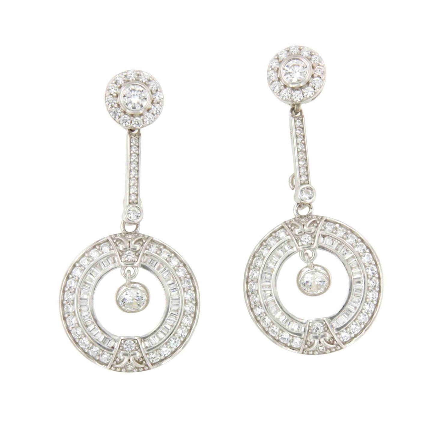 Colgantes LEVISA art decó, para pendientes desmontables en distintos colores