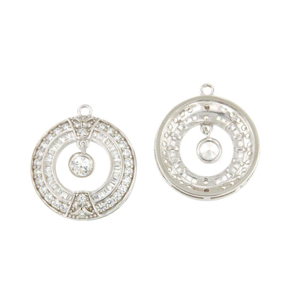 Colgantes LEVISA art decó, para pendientes desmontables en distintos colores