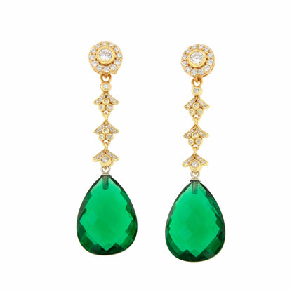 Alargador VARADERO hojas de plata de ley y circonitas