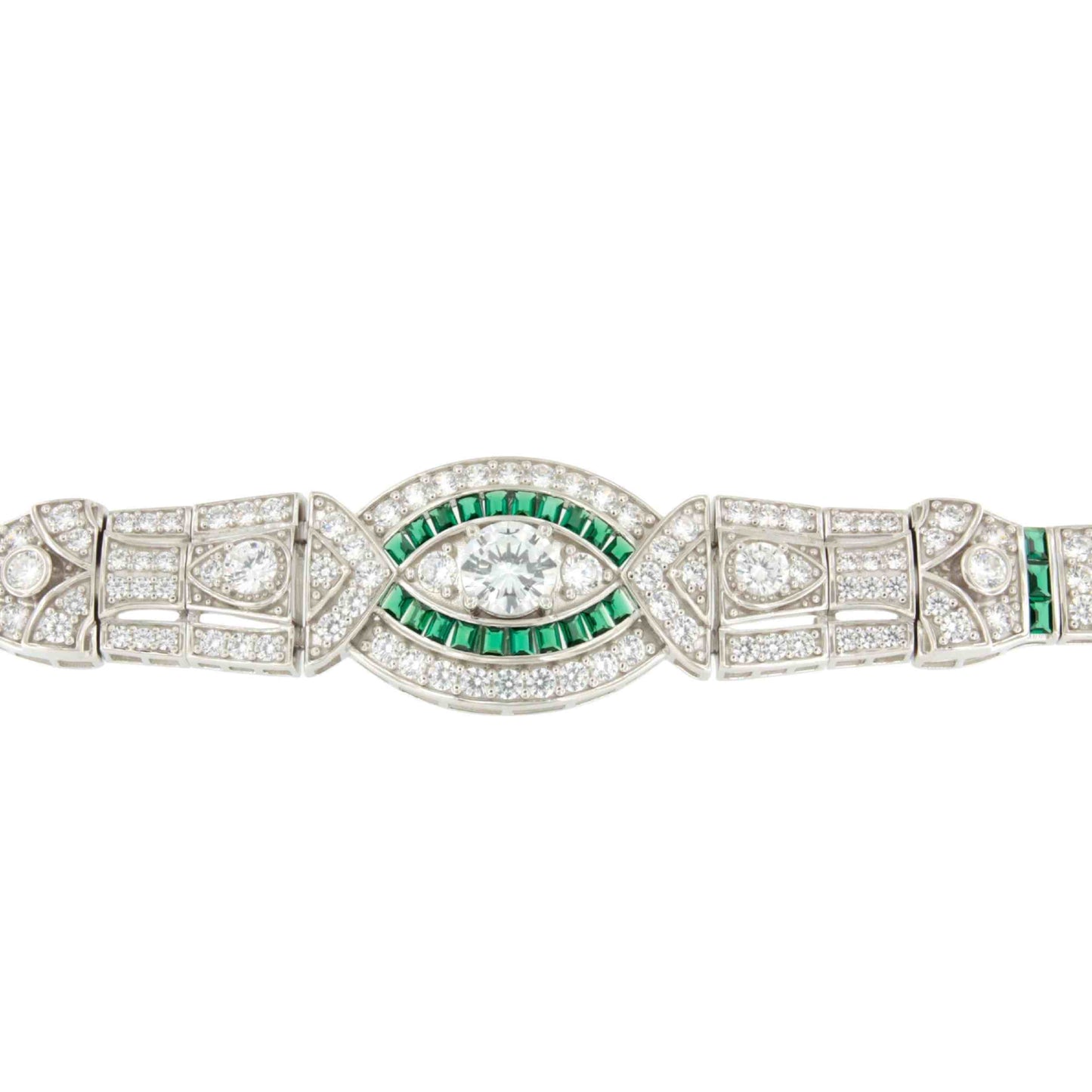 Choker PORVENIR en plata de 1º ley con circonitas