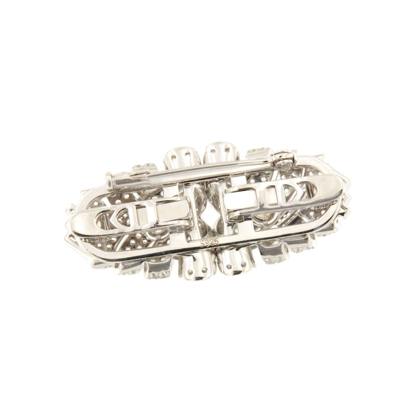 Broche EONIA desmontable en pendientes de plata 925 ml