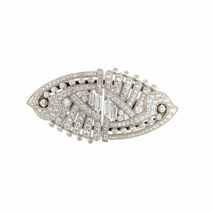 Broche TERCIOPELO desmontable en pendientes de plata 925 ml