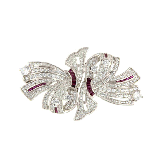 Detachable Iguana brooch on 925 silver earrings