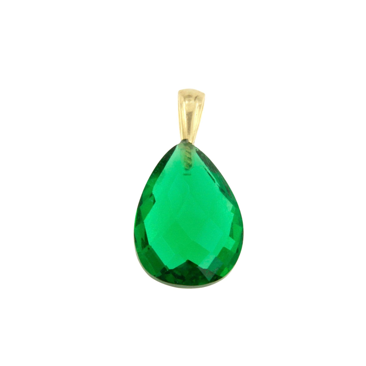 Colgante COLETTE con cuarzos de colores en plata con baño de oro 18 kilates