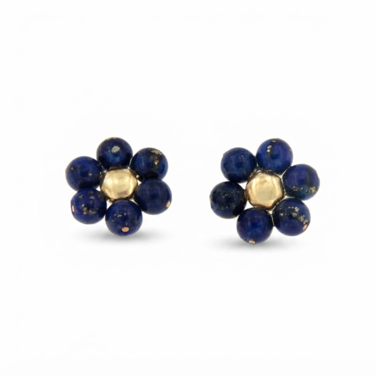 PEUMO short earrings in 18-karat yellow gold and diamonds.