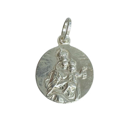 Medalla DIVINA Virgen del Carmen de Plata de 1ª Ley 975 ml