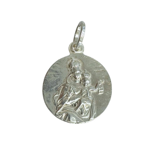 Medalla DIVINA Virgen del Carmen de Plata de 1ª Ley 975 ml