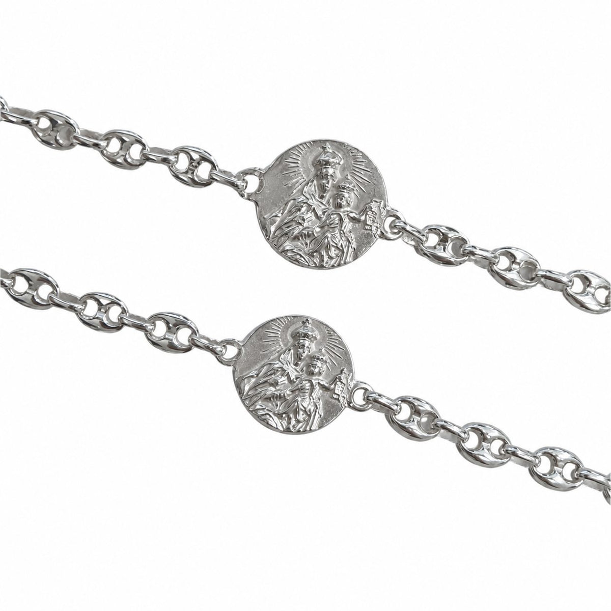 FRIDA bracelet, with colored stones in sterling silver
