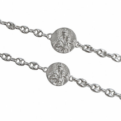FRIDA bracelet, with colored stones in sterling silver