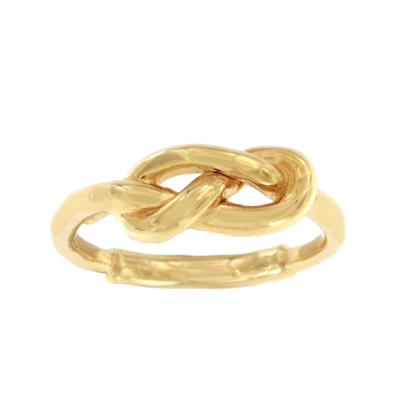 SIMGE ring in 18-karat yellow gold with sailor's knot