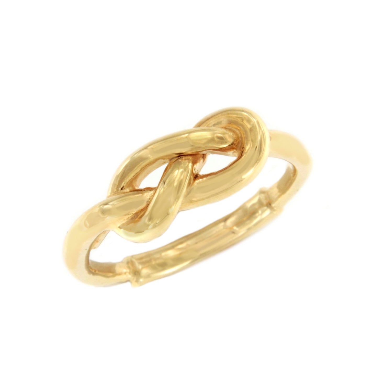 SIMGE ring in 18-karat yellow gold with sailor's knot