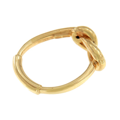 SIMGE ring in 18-karat yellow gold with sailor's knot