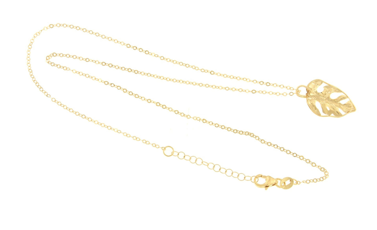 DILEK choker in 18-karat yellow gold with engraving plate