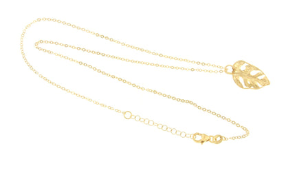 DILEK choker in 18-karat yellow gold with engraving plate