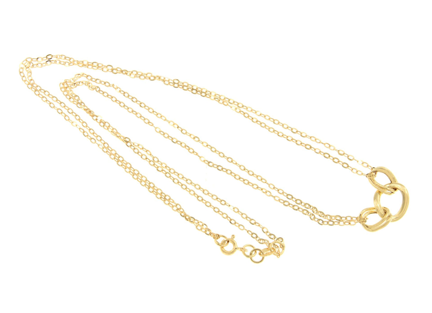 ERDAL choker in 18-karat yellow gold with cubic zirconia