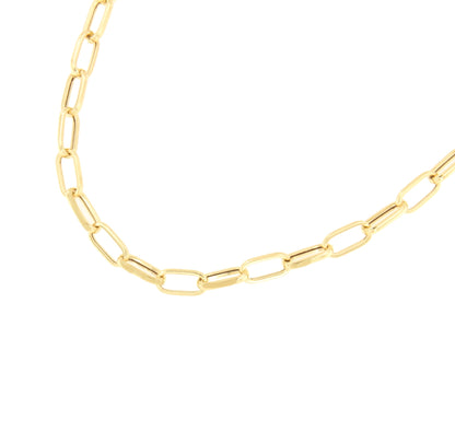 DREYER choker in 18k yellow gold with elongated links