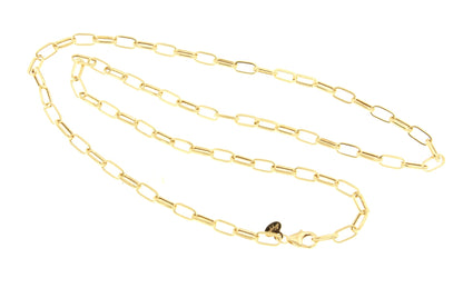 DREYER choker in 18k yellow gold with elongated links