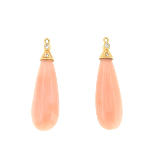 Perillas BLUSH de piel de ángel con casquilla de brillantes