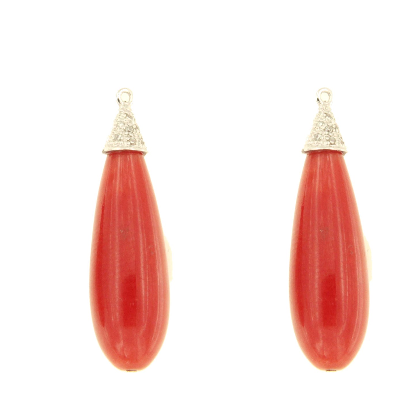 GUAJIRA, coral knobs with brilliant caps