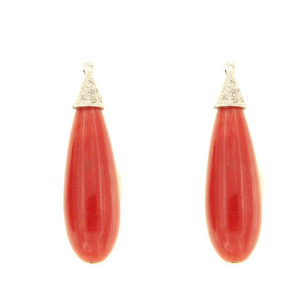 GUAJIRA, coral knobs with brilliant caps