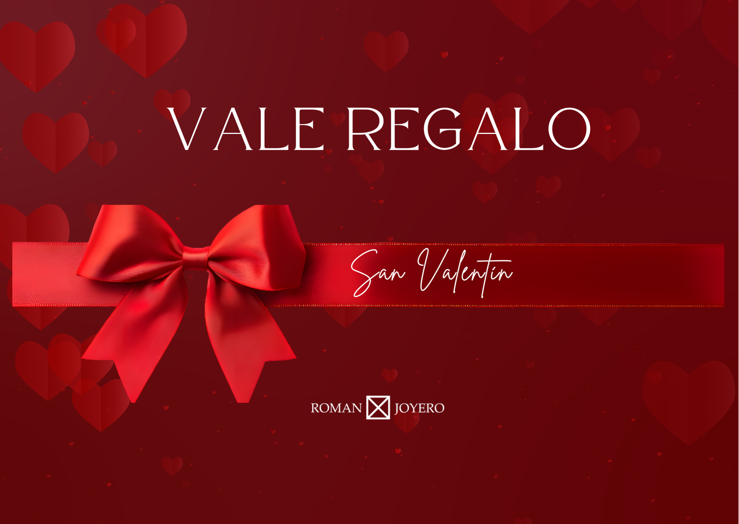 Tarjeta regalo San Valentín
